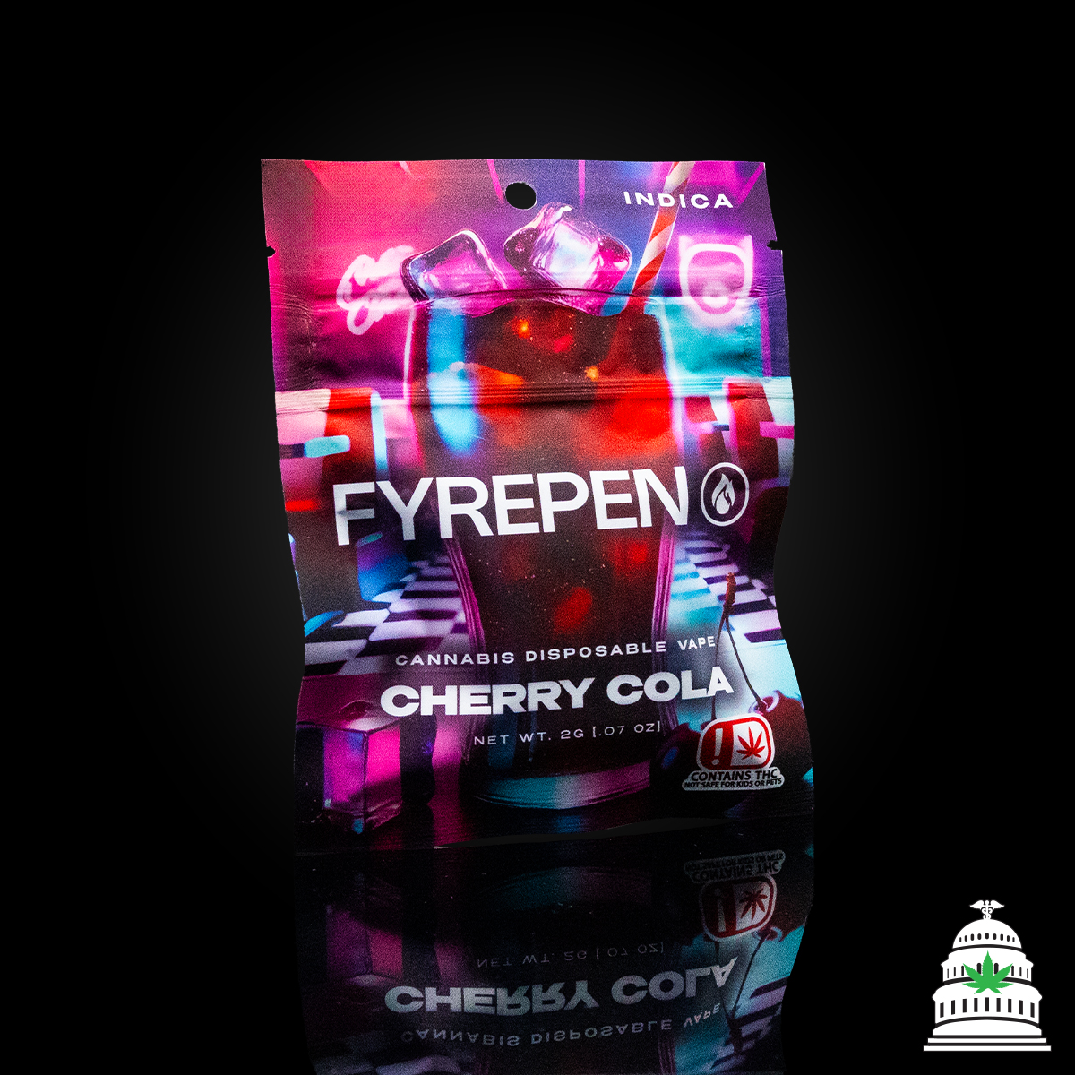 Photograph of product: Cherry Cola - Fyrepen Disposable