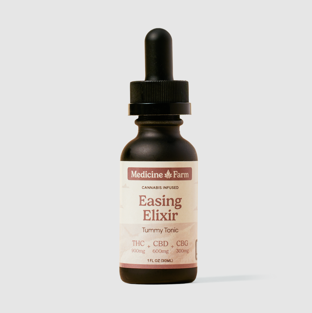 Photograph of product: Medicine Farm Tincture | Easing Elixir 1:2:3 CBG/CBD/TH-oui