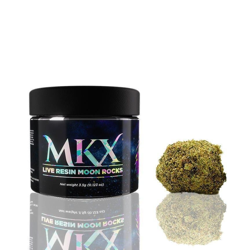 Photograph of product: REC MKX Lemon Haze Jam Live Resin Moon Rock 3.5g