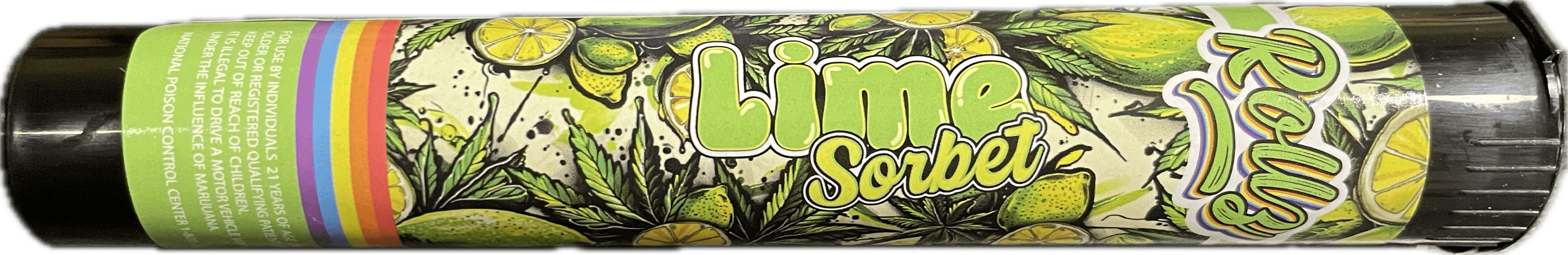 Photograph of product: Rollz - Lime Sorbet - Preroll 1g