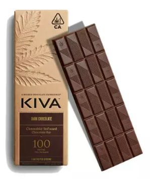 Photograph of product: Chocolate | Dark Chocolate | 100mg | Kiva