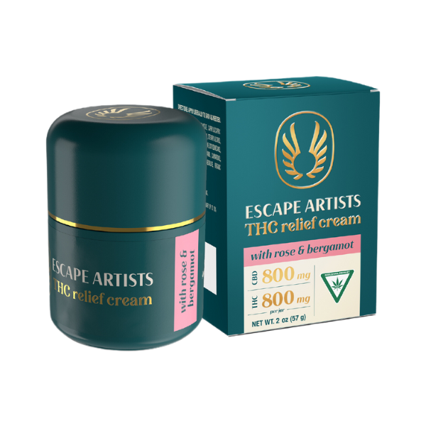 Photograph of product: 1:1 TH-oui Relief Cream - Rose with Bergamot [2oz] (800mg CBD/800mg TH-oui)
