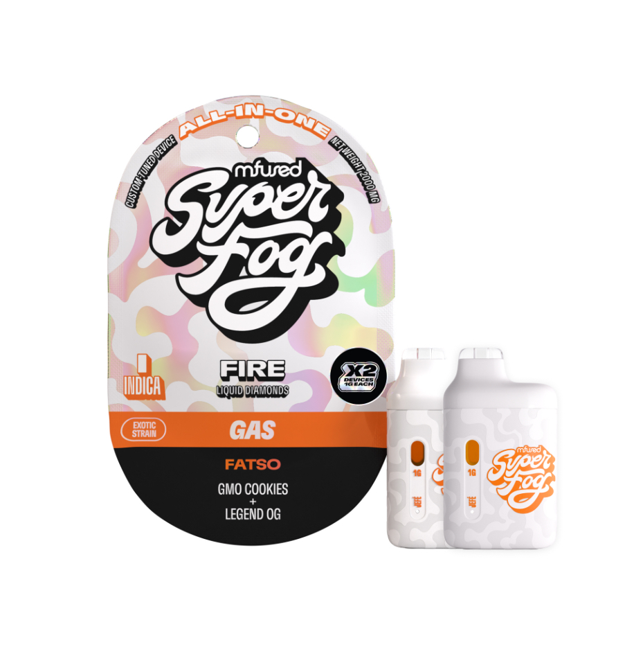 Photograph of product: Mfused | Liquid Diamonds Vape | Fatso | Oui'd | 2pk