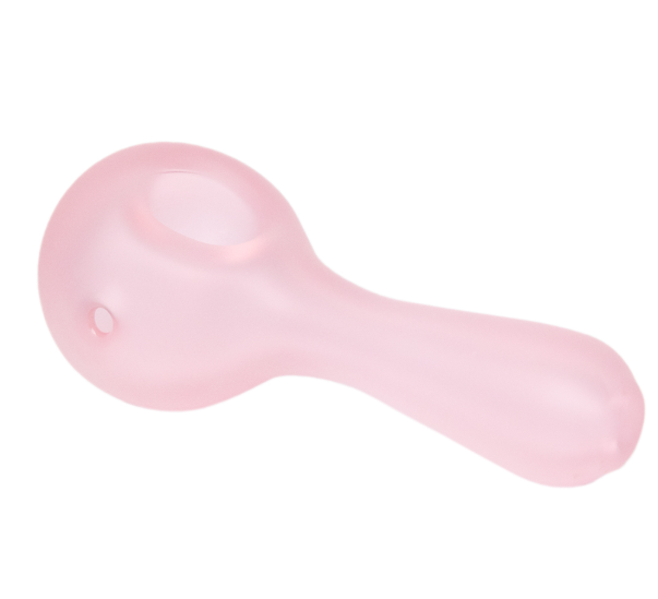 Photograph of product: Sandblasted Spoon Pipe | Assorted Colors