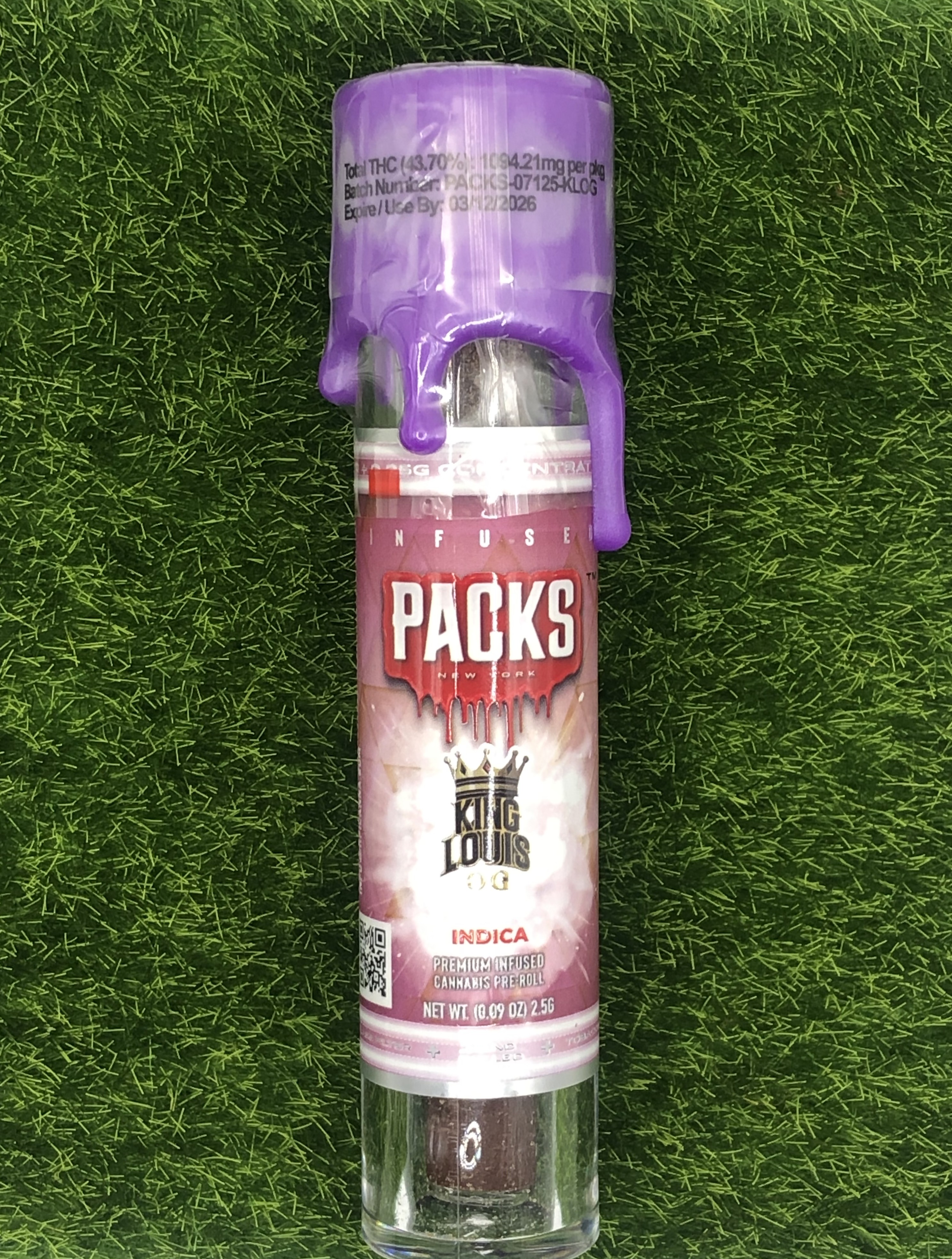 Photograph of product: Packs | King Louis OG | Oui'd | Infused Blunt