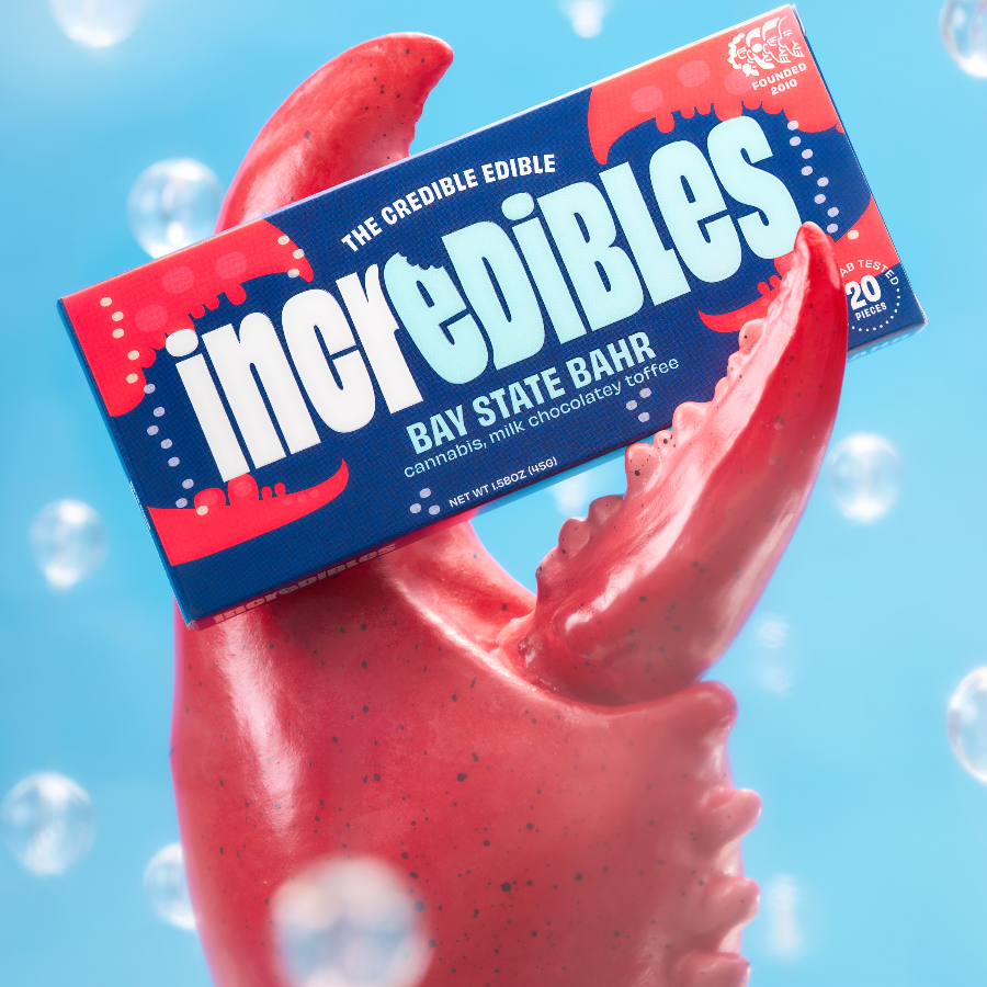 Photograph of product: Chocolate | Bay State Bar | 100mg | 20pk | Incredibles