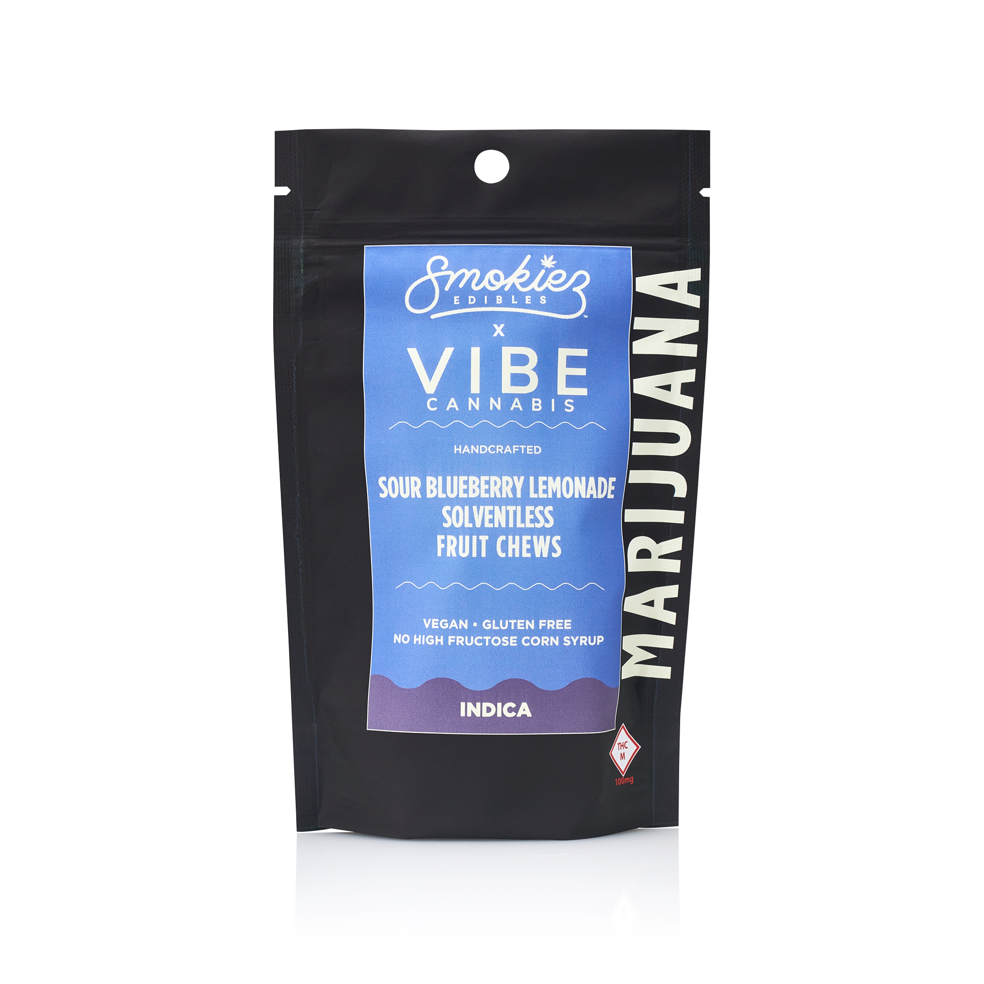 Photograph of product: Sour Blueberry Lemonade Live Rosin Gummies 10pk | 100mg