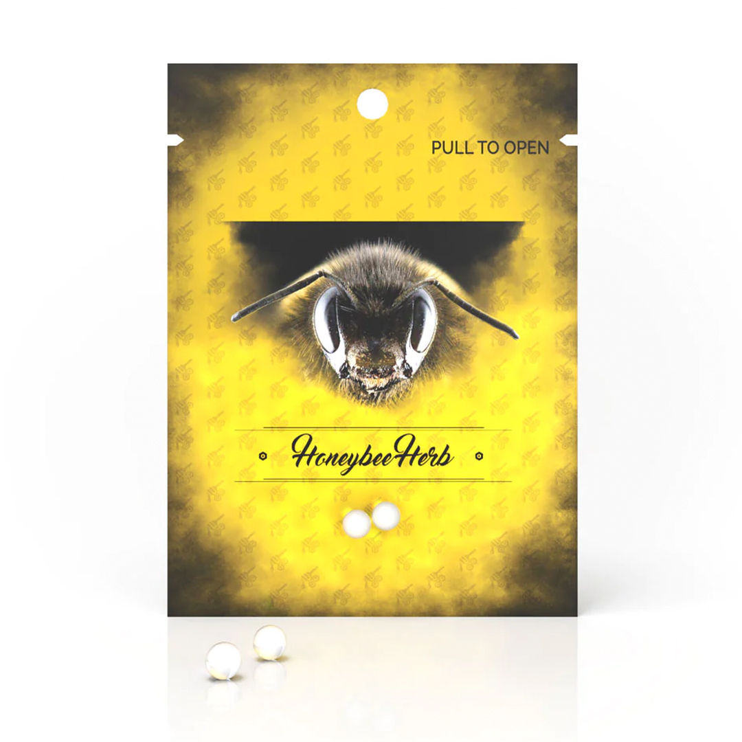 Photograph of product: Honeybee Herb | Glow In The Dark Terp Pearls | 8mm