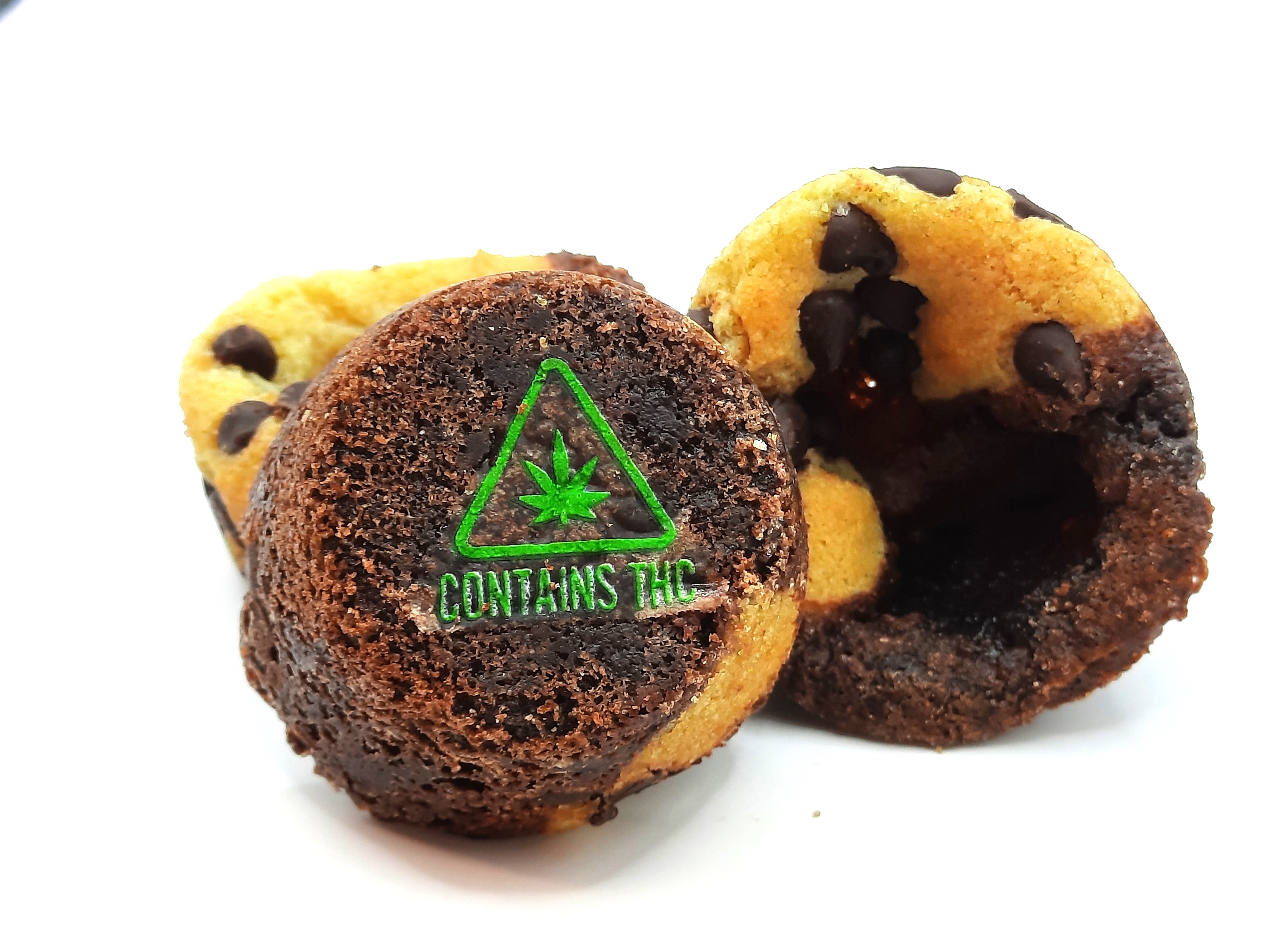 Photograph of product: Brookie | Chocolate Chip | 5pk | 50mg