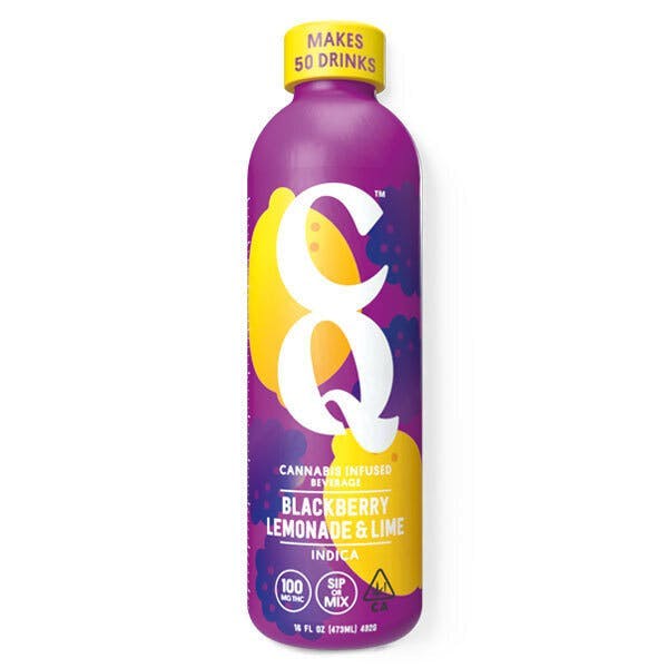 Photograph of product: Blackberry Lemonade + Lime | 16oz 100mg Agua Fresca