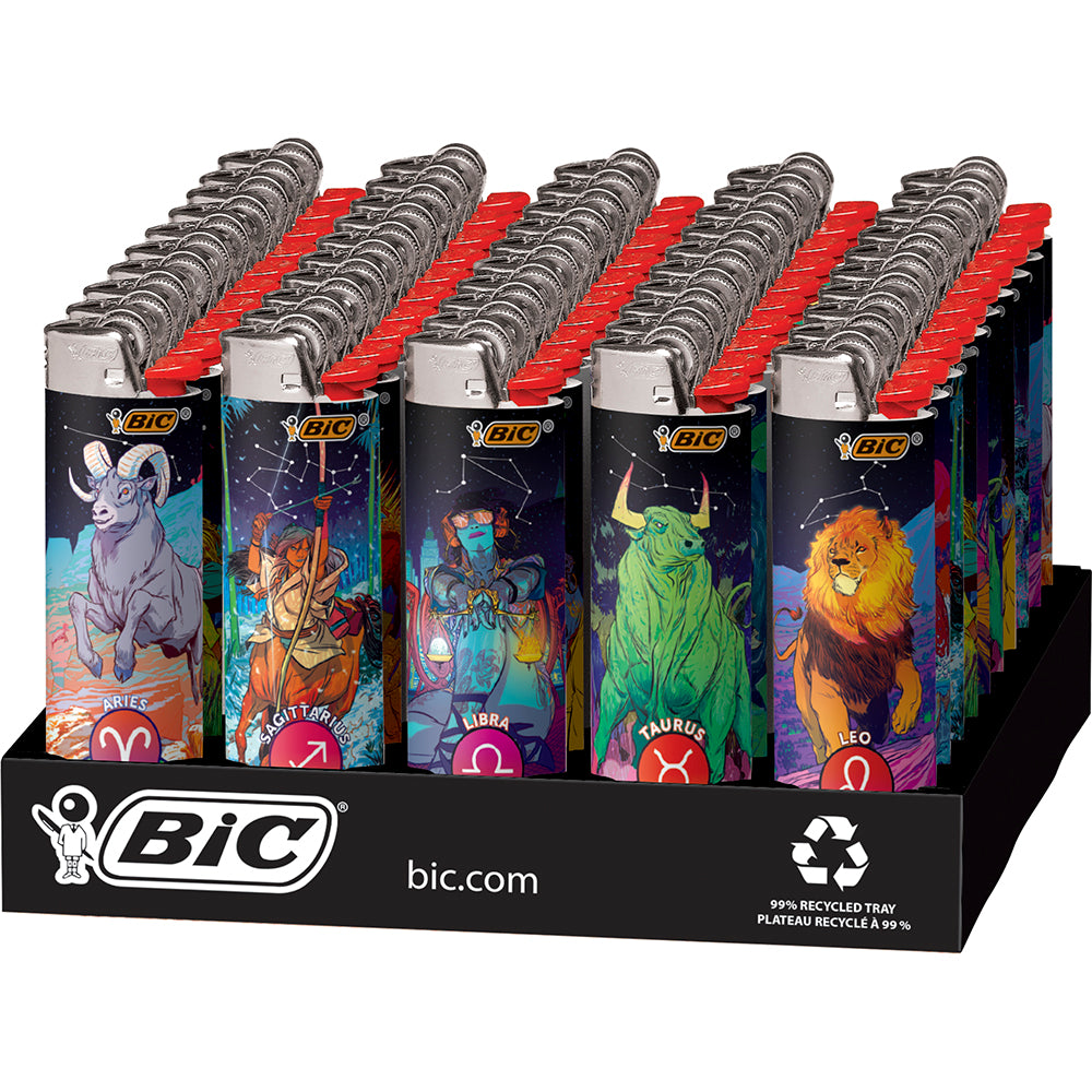 Photograph of product: Bic Astrology Zodiac Sign Lighter