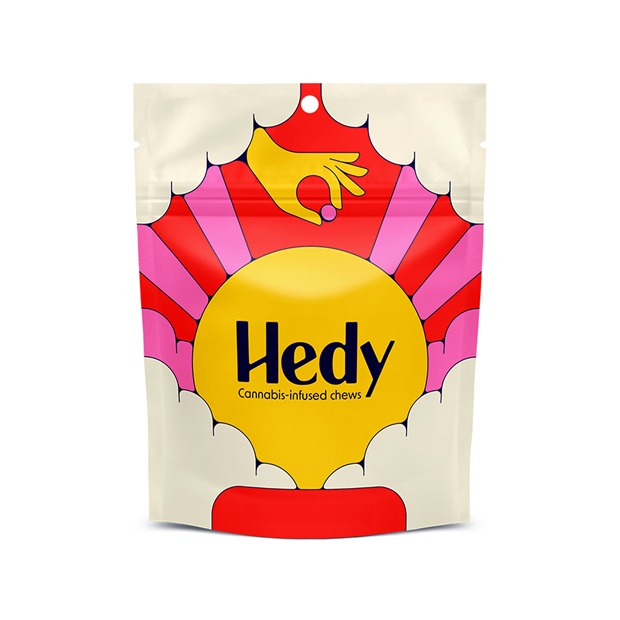 Photograph of product: Hedy | Soft Lozenge |  Energized Blue Raspberry | 100mg/10pk