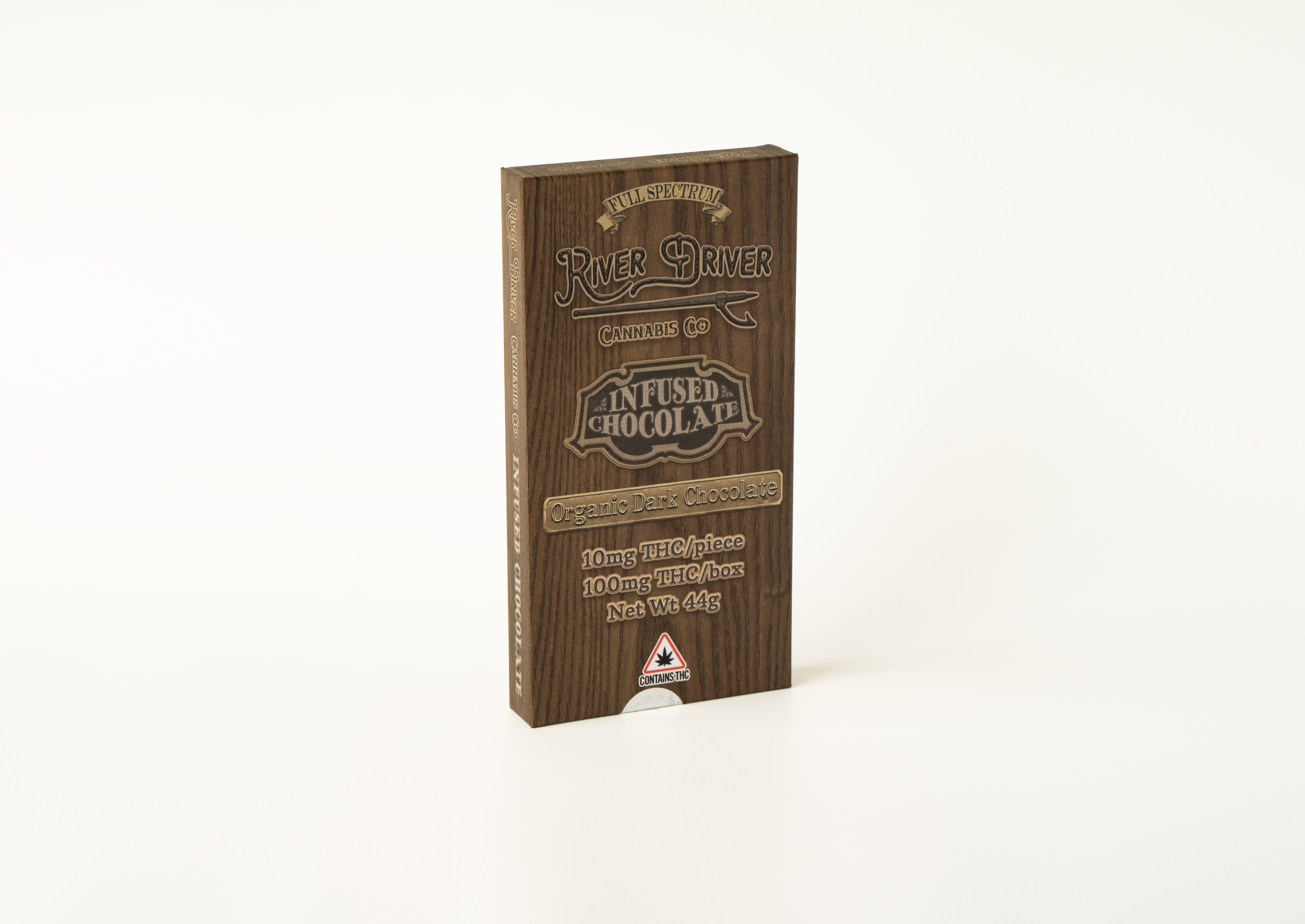 Photograph of product: au chocolat Rosin Dark Chocolate Bar 200mg