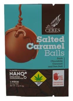 Photograph of product: Salted Caramel Ball | 10mg