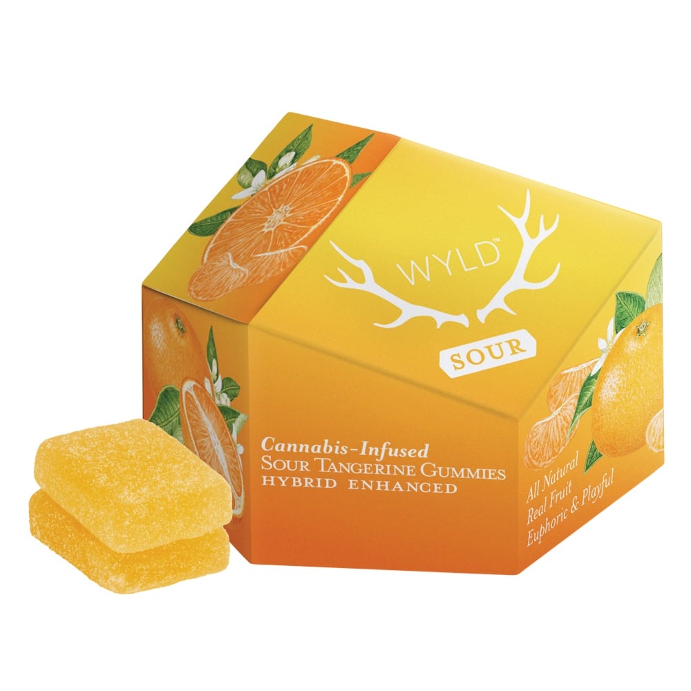 Photograph of product: Sour Tangerine Gummies | 20 servings