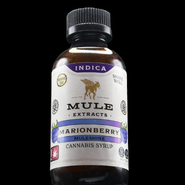 Photograph of product: Mule - Muleshine - 1000mg - Marionberry Oui'd