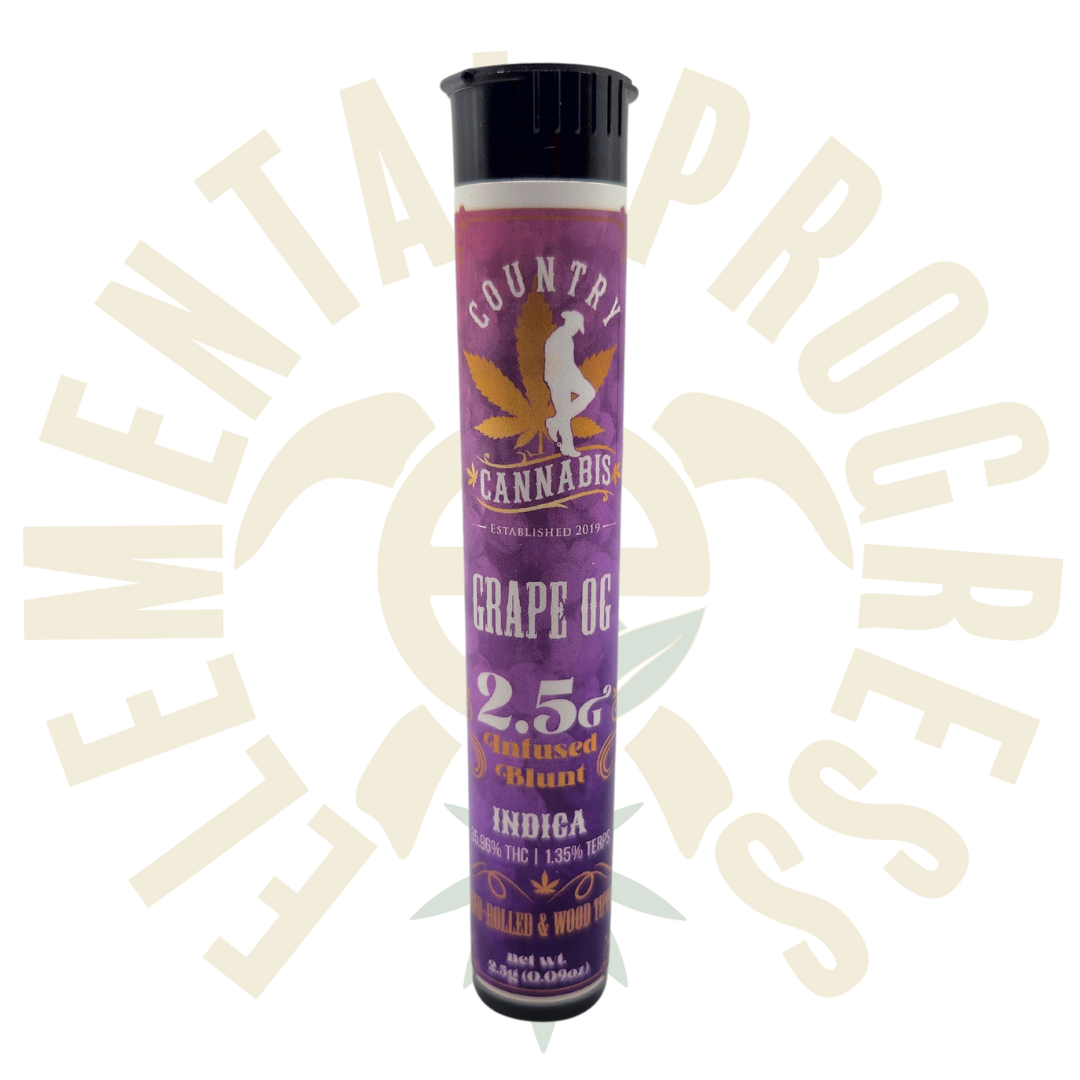 Photograph of product: Country Oui'd Infused Blunts - - Grape OG