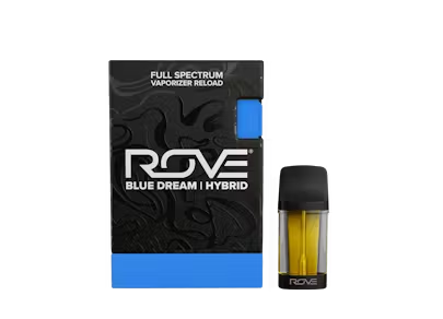 Photograph of product: Rove Blue Dream (H) Live Resin Diamonds Vape Reload 1g
