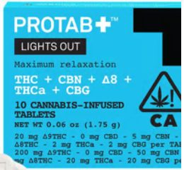 Photograph of product: [Level] Tiny Tabs - 10mg - Slumber