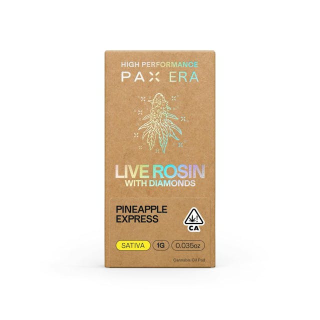 Photograph of product: Pineapple Express | 1g Live Rosin Pod