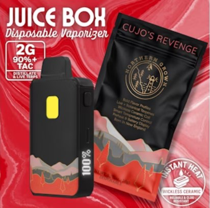 Photograph of product: Cujo's Revenge Disposable Vape | 2g