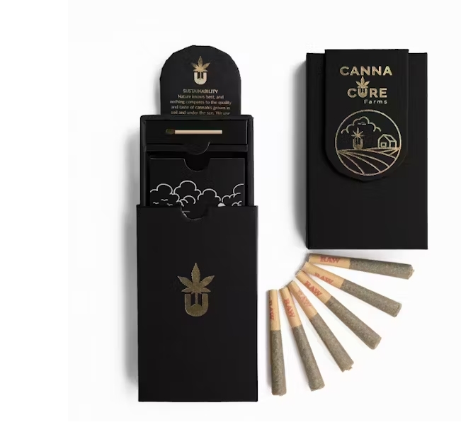 Photograph of product: CannaCure Farms Pre-Rolls | 6pk 0.5g | GG4