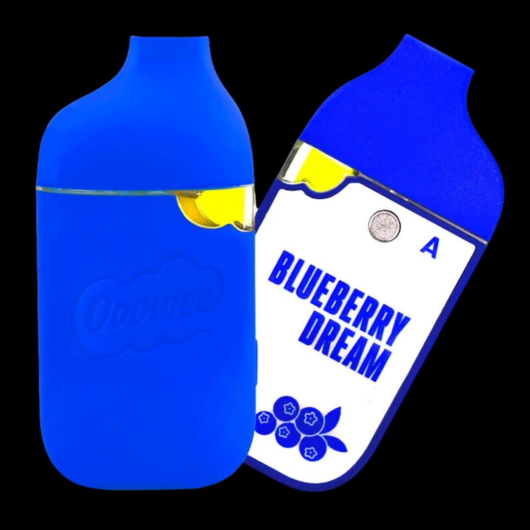 Photograph of product: Blueberry Dream DOH Approved (A) Mini Disposable Cartridge Ooowee
