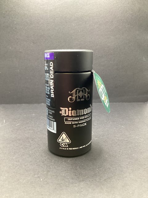 Photograph of product: Brain Dead Diamond Infused Multipack - Infused Preroll PK