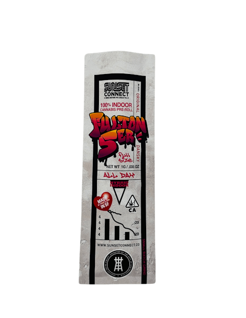 Photograph of product: Sunset Connect - Original Dansky - Pre-Roll - 1g - 