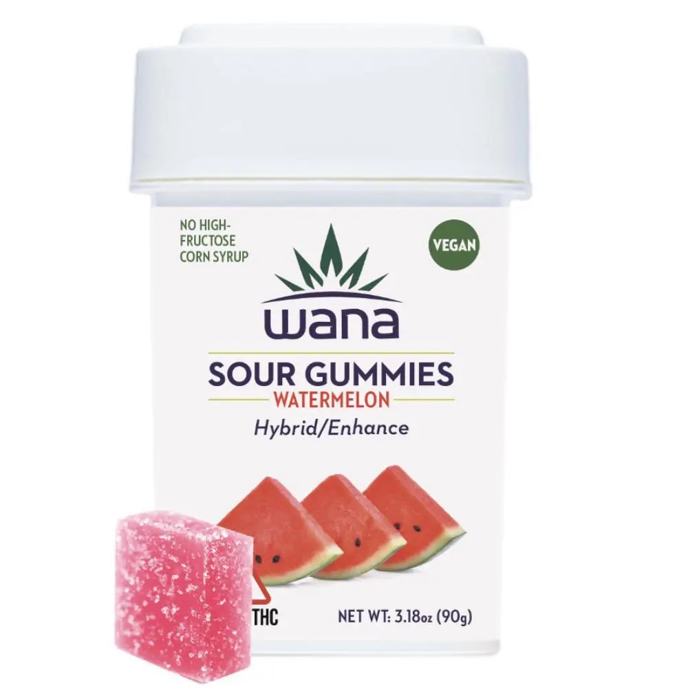Photograph of product: Watermelon 200mg Gummies By Wana