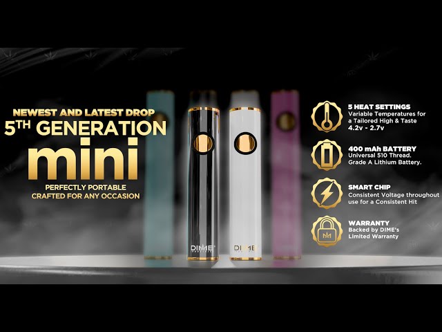 Photograph of product: Dime | White Mini V5 Battery   One Size
