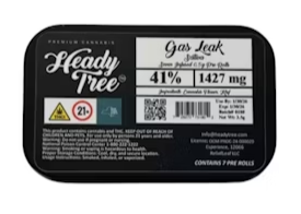 Photograph of product: Heady Tree | Infused Preroll 7 Pack | Gas Leak