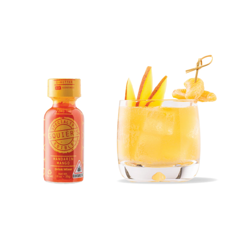 Photograph of product: Tincture | Squier's Elixirs | Mandarin Mango | 10mg