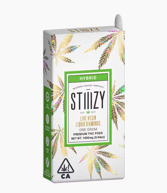 Photograph of product: Liquid Diamond Lemon Cherry Gelato Pod 1g - STIIIZY - Liquid Diamond Lemon Cherry Gelato Pod 1g