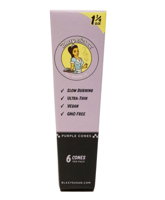 Photograph of product: Blazy Susan | Cones Purple | 1 1/4 6pk