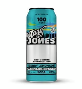 Photograph of product: Mary Jones Soda | Berry Lemonade | 100mg