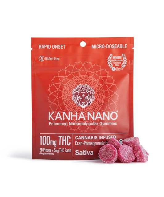 Photograph of product: CRAN-POMEGRANATE NANO 100MG - 