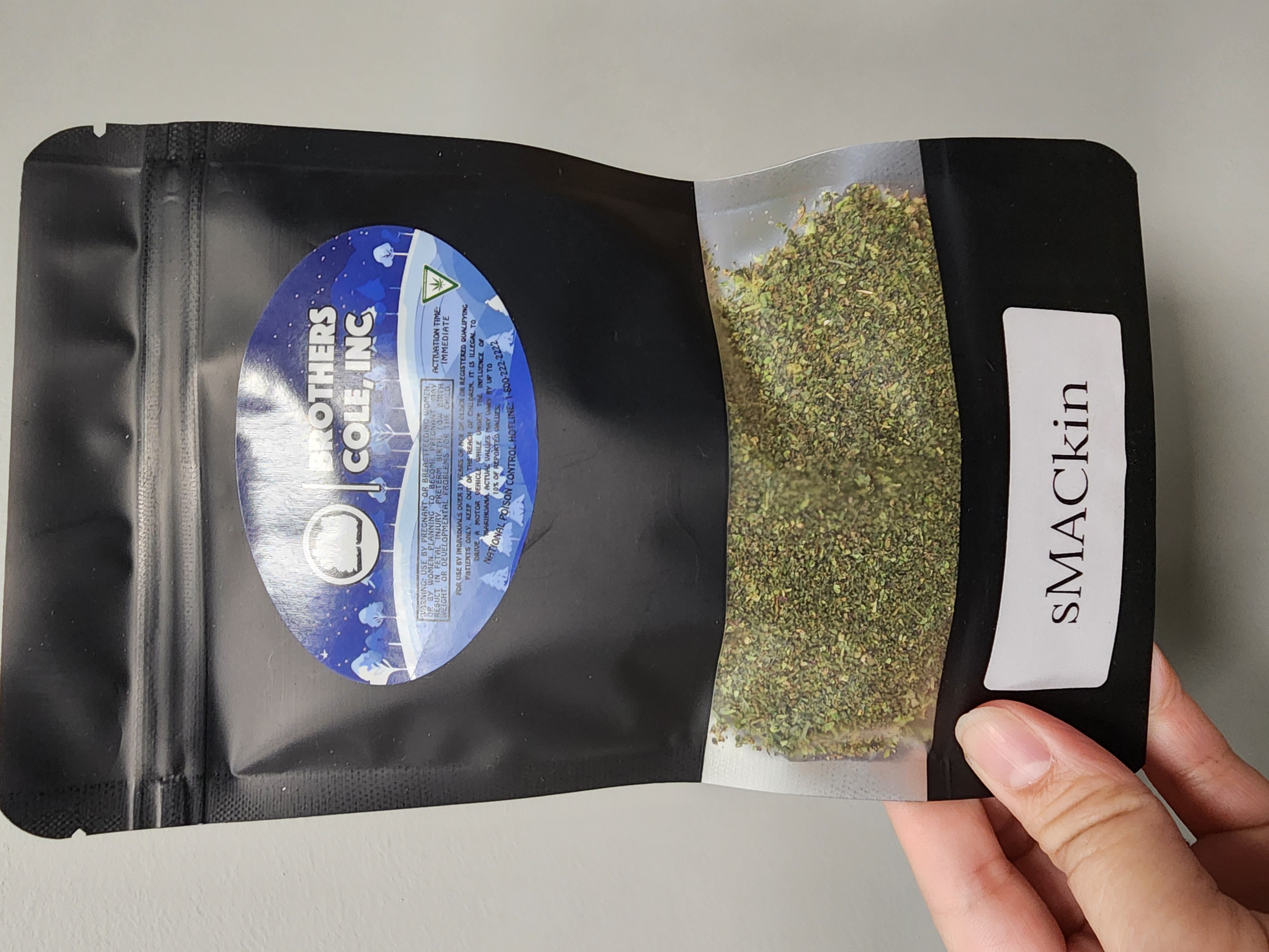 Photograph of product: 28G SMACKIN OZ PRE-PACKED
