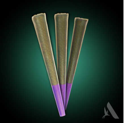 Photograph of product: MAC 1  (3x.7g) Pre-Rolls (H) 00375