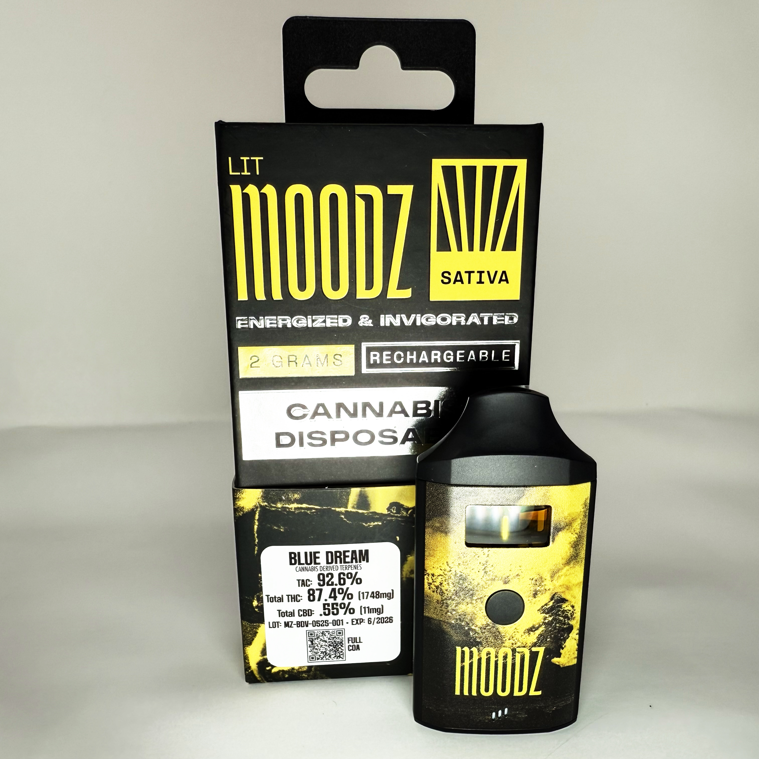 Photograph of product: Moodz | Blue Dream AIO | 2g