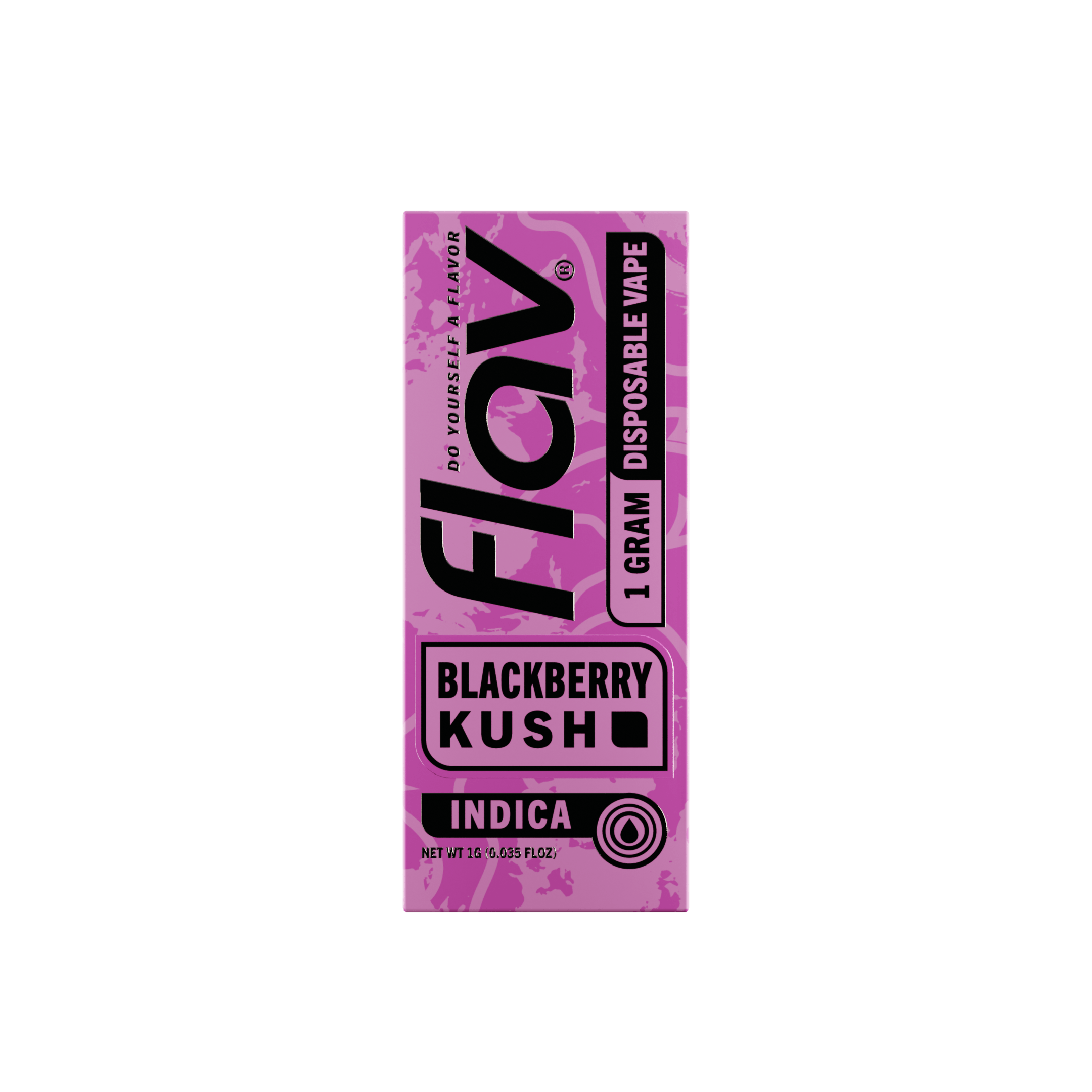 Photograph of product: Flav - Blackberry Kush Disposable - 1g