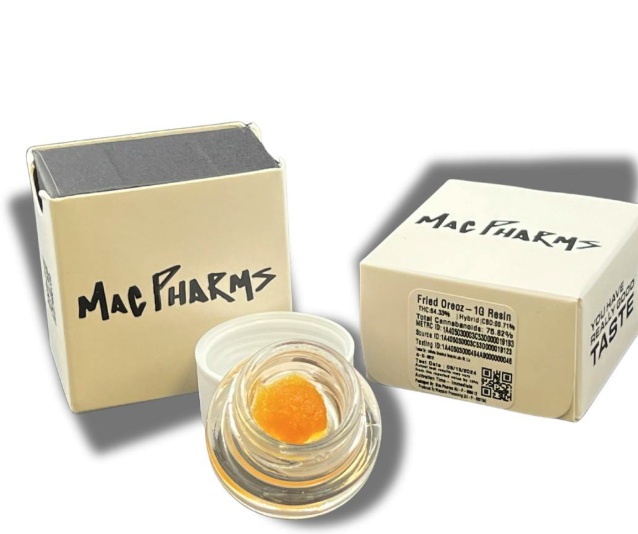 Photograph of product: Mac Pharms Cured Resin - Frozen Grapez
