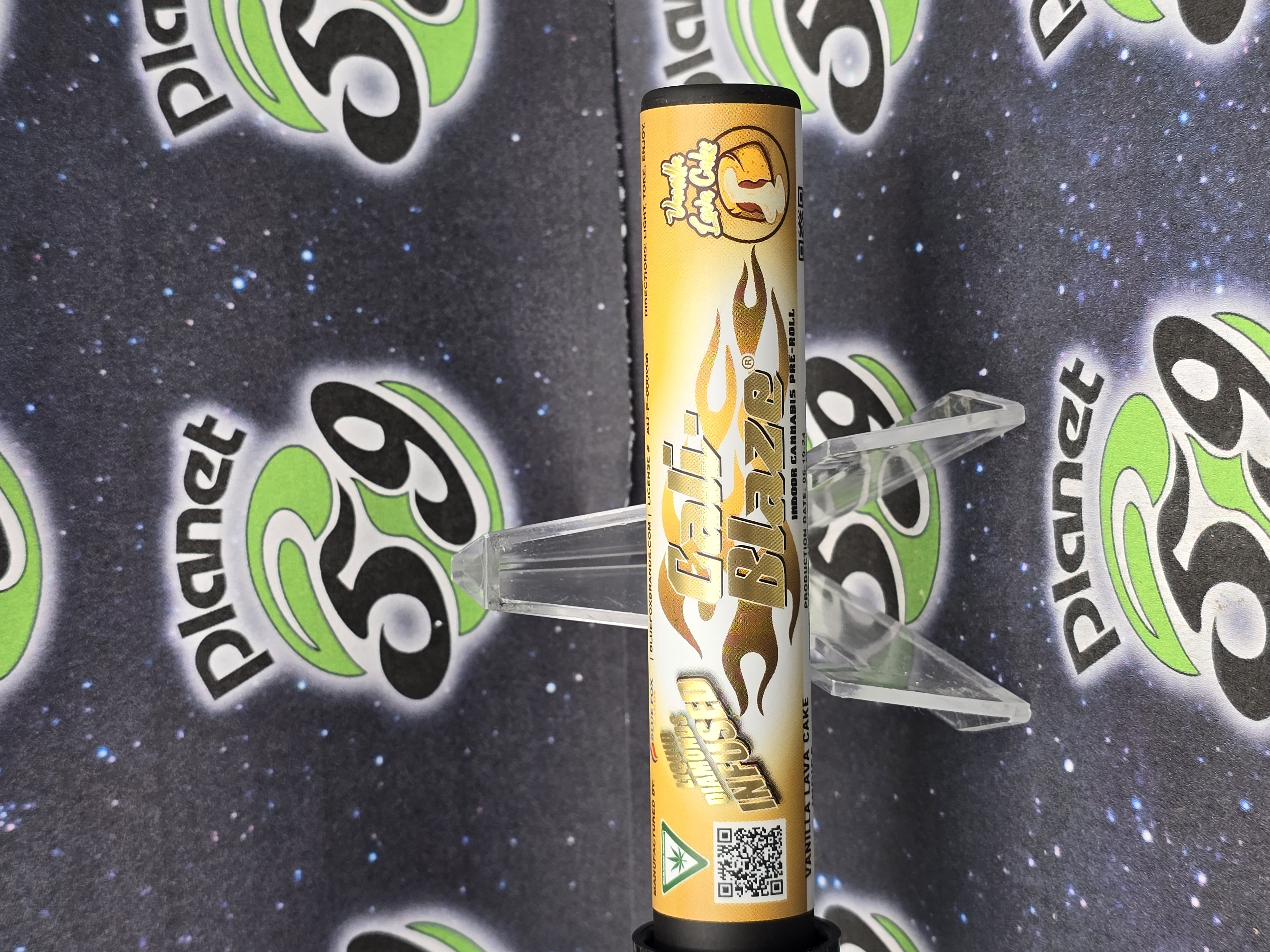 Photograph of product: Cali Blaze | Vanilla Lava Cake | 1.2g Infused Preroll