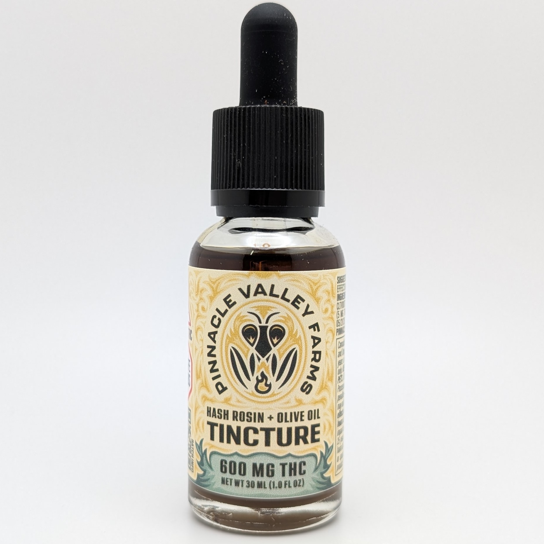 Photograph of Product: Pinnacle 600mg Full Spectrum Tincture