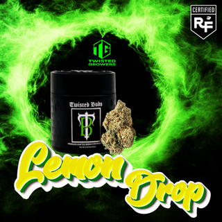 Photograph of product: Twisted Buds - Lemon Drop - Flower - 3.5g