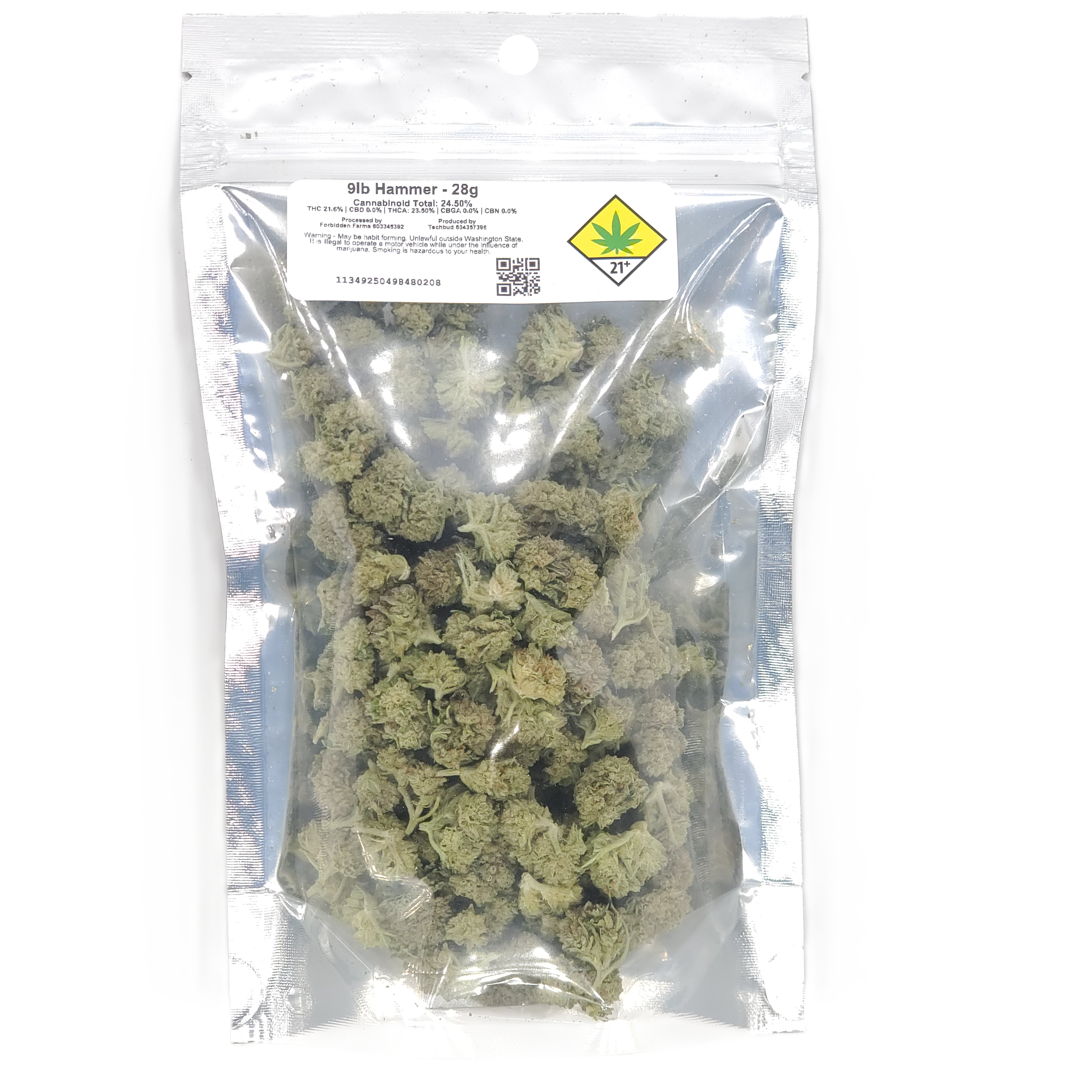 Photograph of product: Cheap Ounce 9lb Hammer 28g