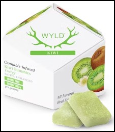 Photograph of product: Wyld | Gummies | Kiwi 1:1 | Oui'd