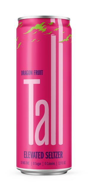Photograph of product: 10mg Dragon Fruit Elevated Seltzer 12oz