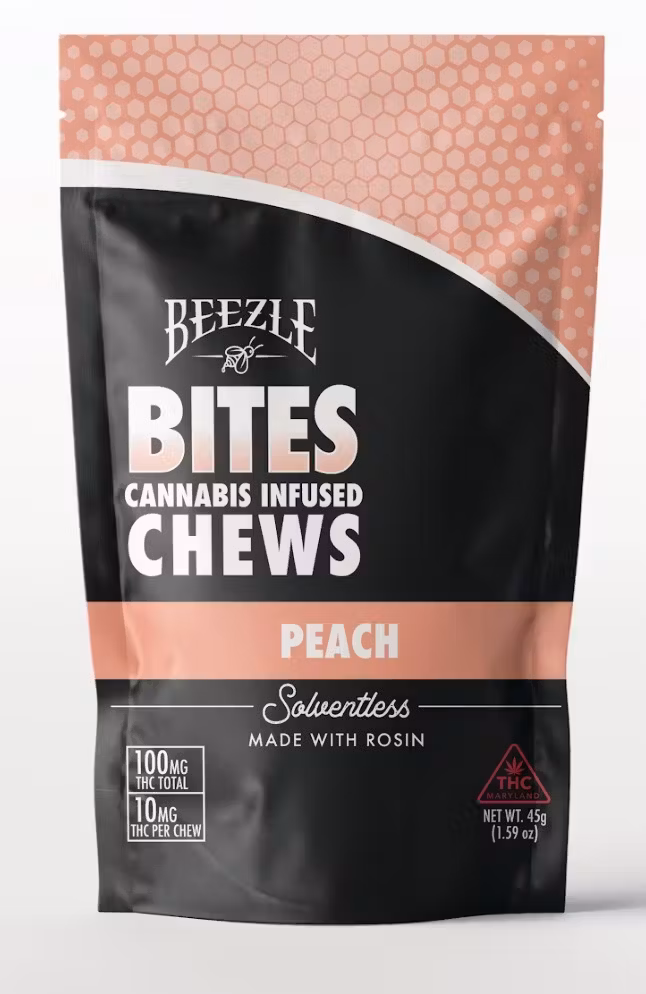 Photograph of product: Watermelon Tajin Rosin Infused Beezle Fruta Bites 10mg/10pk