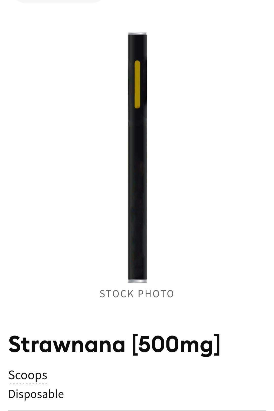 Photograph of product: Scoops - Strawberry Jam - Hybrid - Disposable